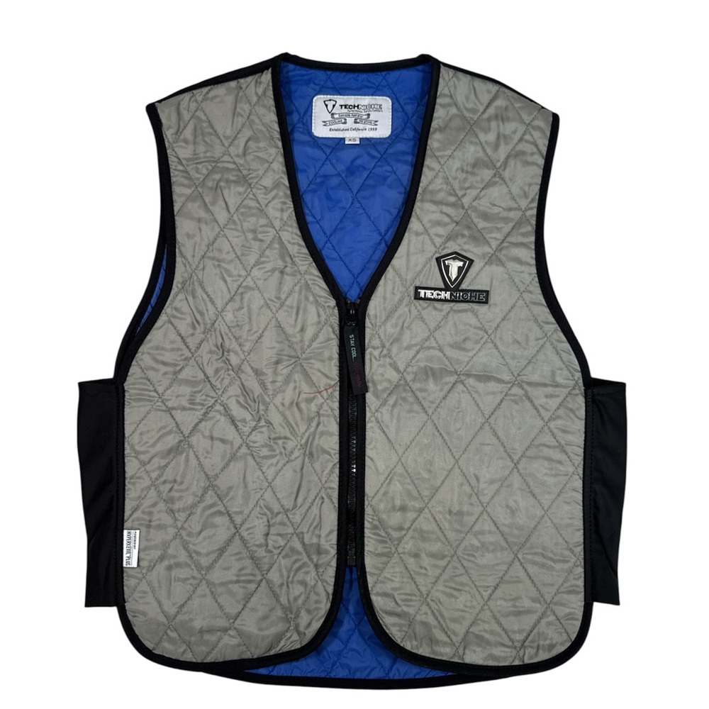 Techniche HyperKewl Plus Cooling Vest Gray Blue XS Workwear Industrial
